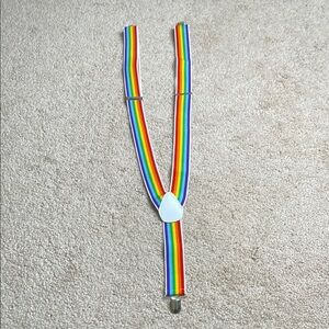 ADJUSTABLE Rainbow Suspenders